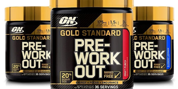 GNC now the best place to buy Optimum's Gold Standard Pre-Workout