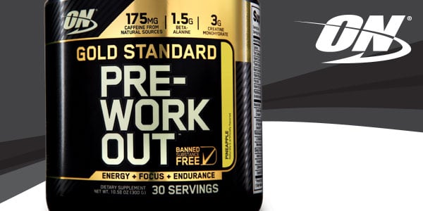 Official facts panel released for Optimum Nutrition's Gold Standard Pre-Workout