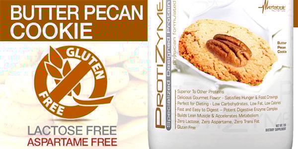 Butter Pecan Cookie Metabolic Protizyme goes on sale at Natural Body