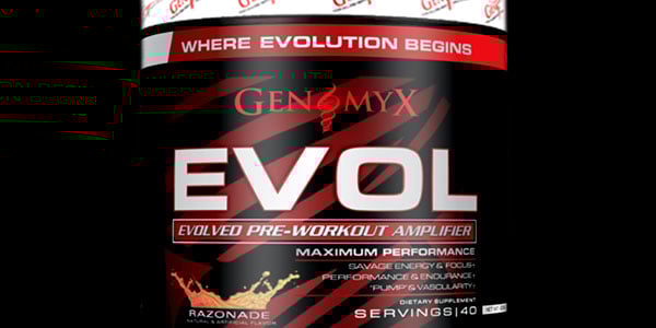Evol back with Genomyx's Bodybuilding.com exclusive Evol Red Evol back with Genomyx's Bodybuilding.com exclusive Evol Red