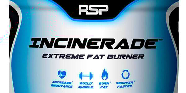 2 of QuadraLean's 4 features promoted in RSP's flavored fat burner Incinerade