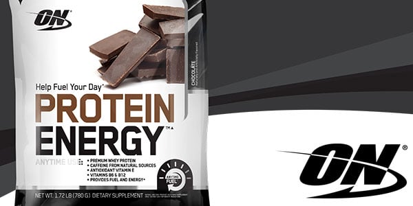 Optimum Nutrition combine whey and energy for Protein Energy