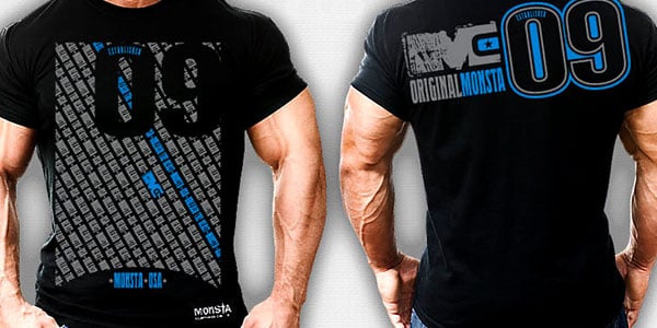 Three color '09 Series Unleash the Beast tee brings Monsta back to Clothing Three color '09 Series Unleash the Beast tee brings Monsta back to Clothing