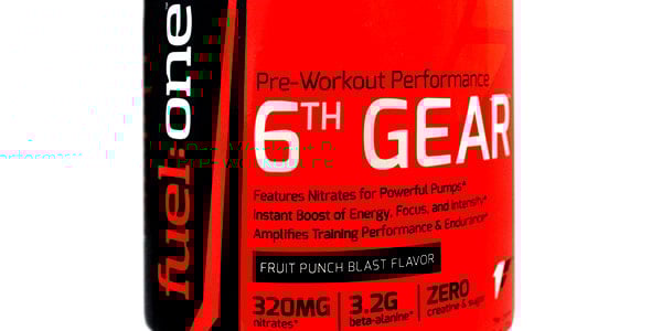 Fuel:One's mistitled pre-workout not the 6th Gear we were hoping for