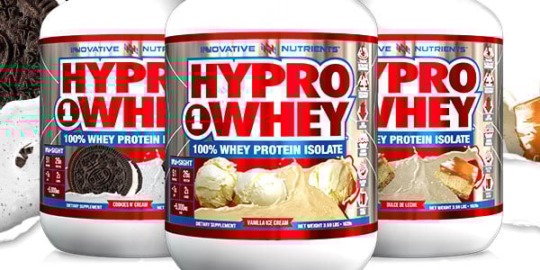 Dulce De Leche adds even more interest to Innovative's 100% hydrolyzed Hypro 1Whey