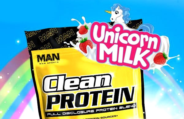 man clean protein