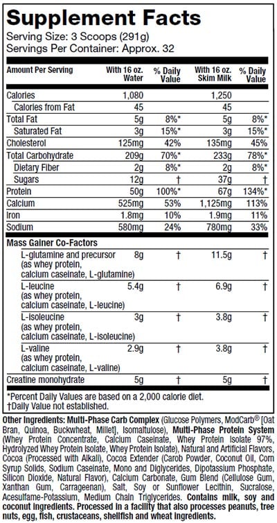 Mass Gainer Extreme XXXX
