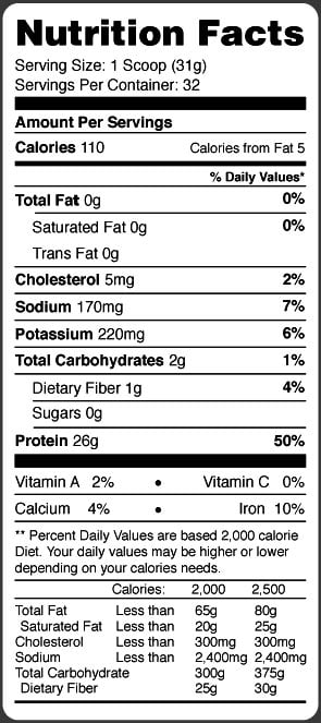 MTS All Natural Isolate