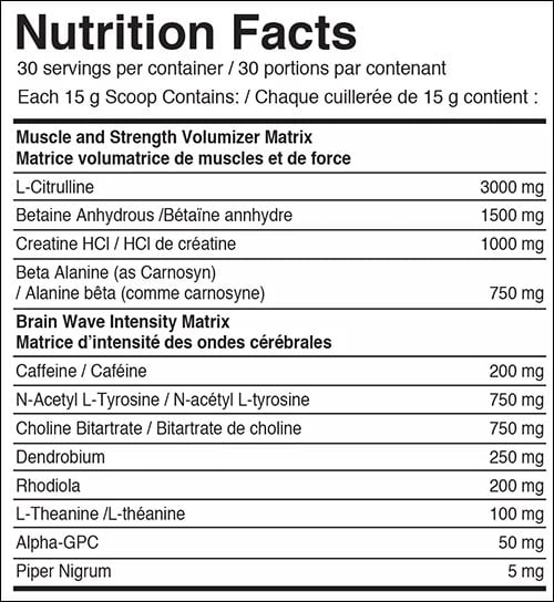 Nutraphase Pre-Train