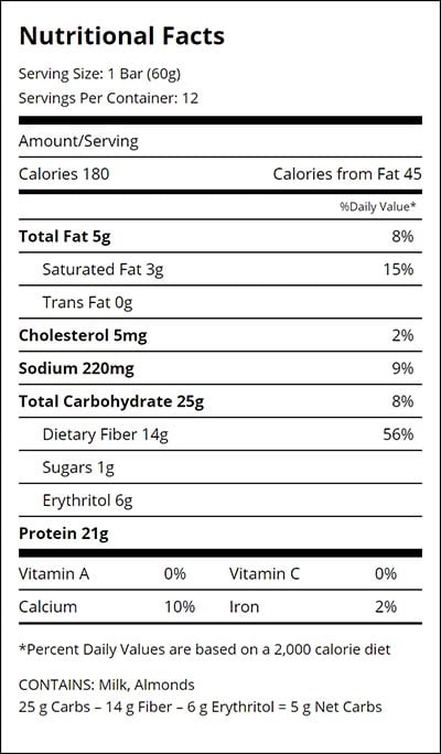 Birthday Cake Quest Bar