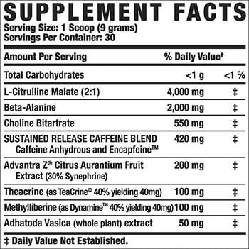 yeah buddy pre-workout