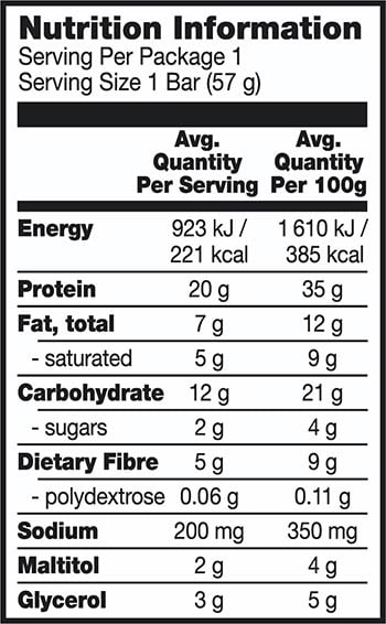 optimum protein crunch