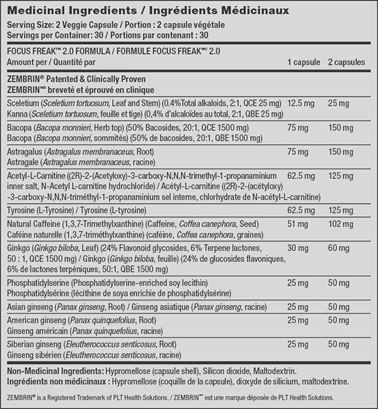 pharmafreak focus freak