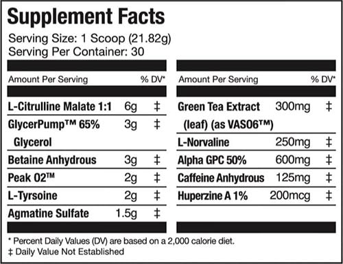 like a pro pre-workout