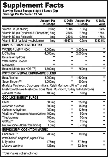 ntel nutra slime arez super