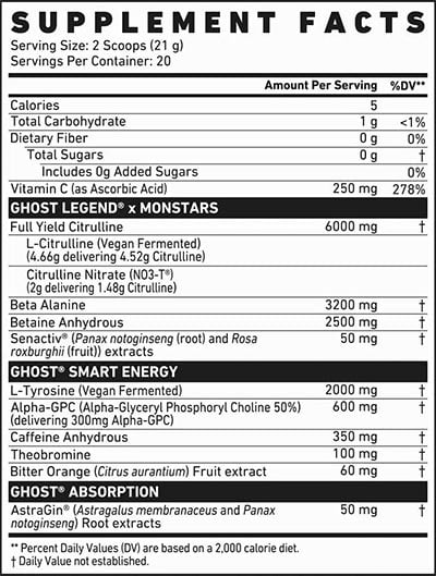 Space Jam Monstars Ghost Legend