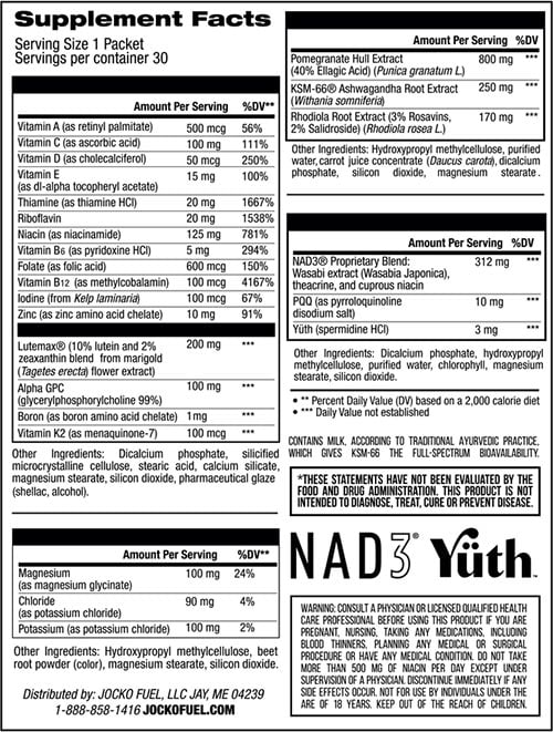 Jocko Fuel Jocko Timewar Label