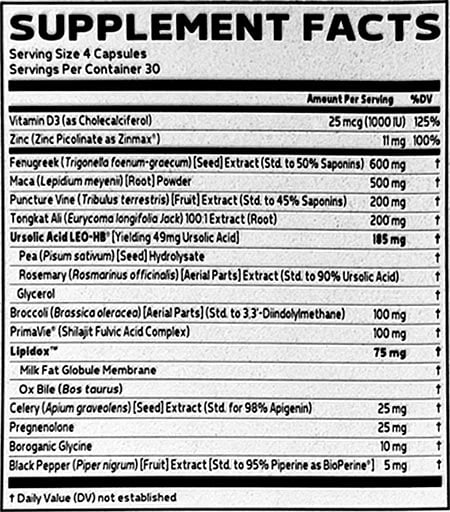 Glaxon Alpha 365 Label