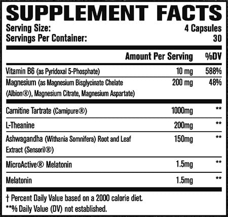Jacked Factory Lean Pm Max Label