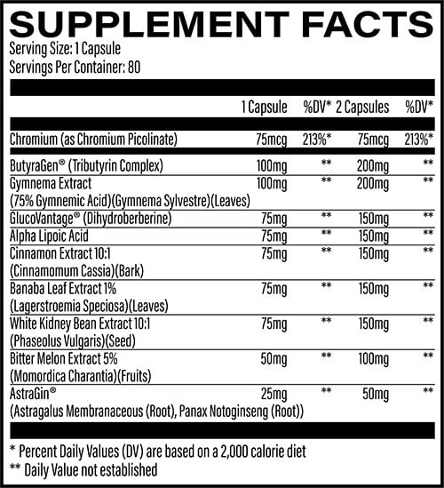 Feral Supplements Gda Label