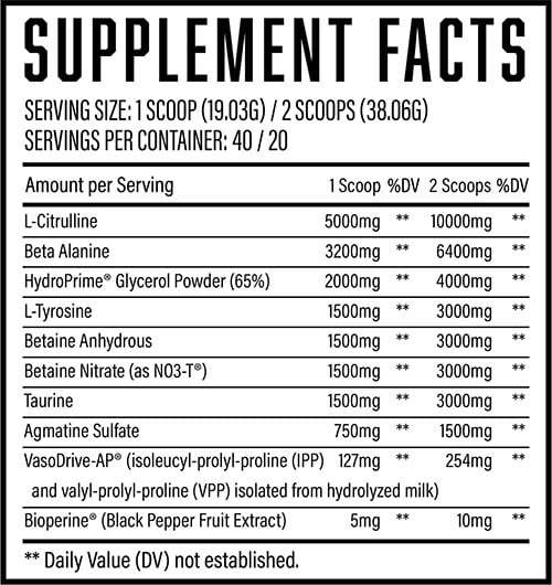 Huge Pump Serum V2 Label