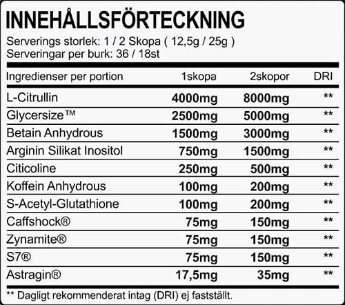 Skytrition Mess It Up Label