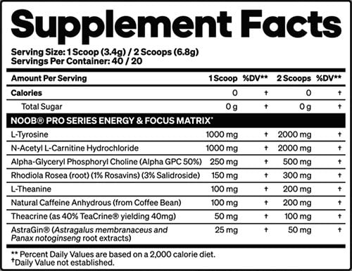 Noob Pro Series Label