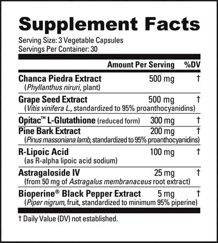 Nutrabio Kidney Label
