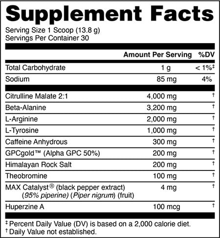 Bucked Up Big Bucks Label