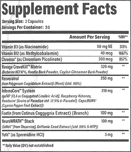 Chaos And Pain Cannibal Hex Label