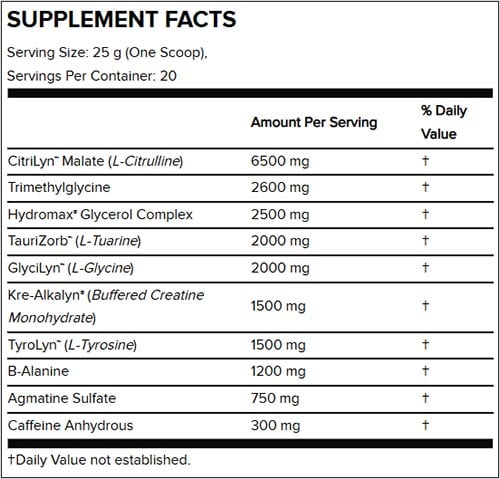 Efx Sports K Otic 25 Label