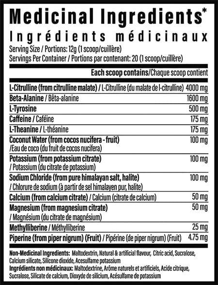 Tc Nutrition Batch 27 Lite Label