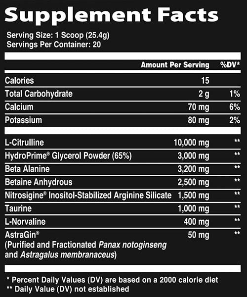 Live Evolved Vessel 2 Label