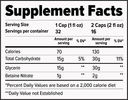 Purus Labs Noxygen Black Liquid Label