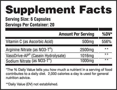 Apollon Nutrition Bloody Hell V3 Label