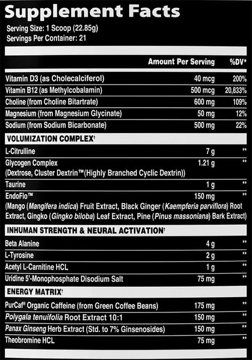 Afterdark Inhuman Mentis Label