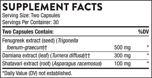 Thorne Womens Libido Boost Label