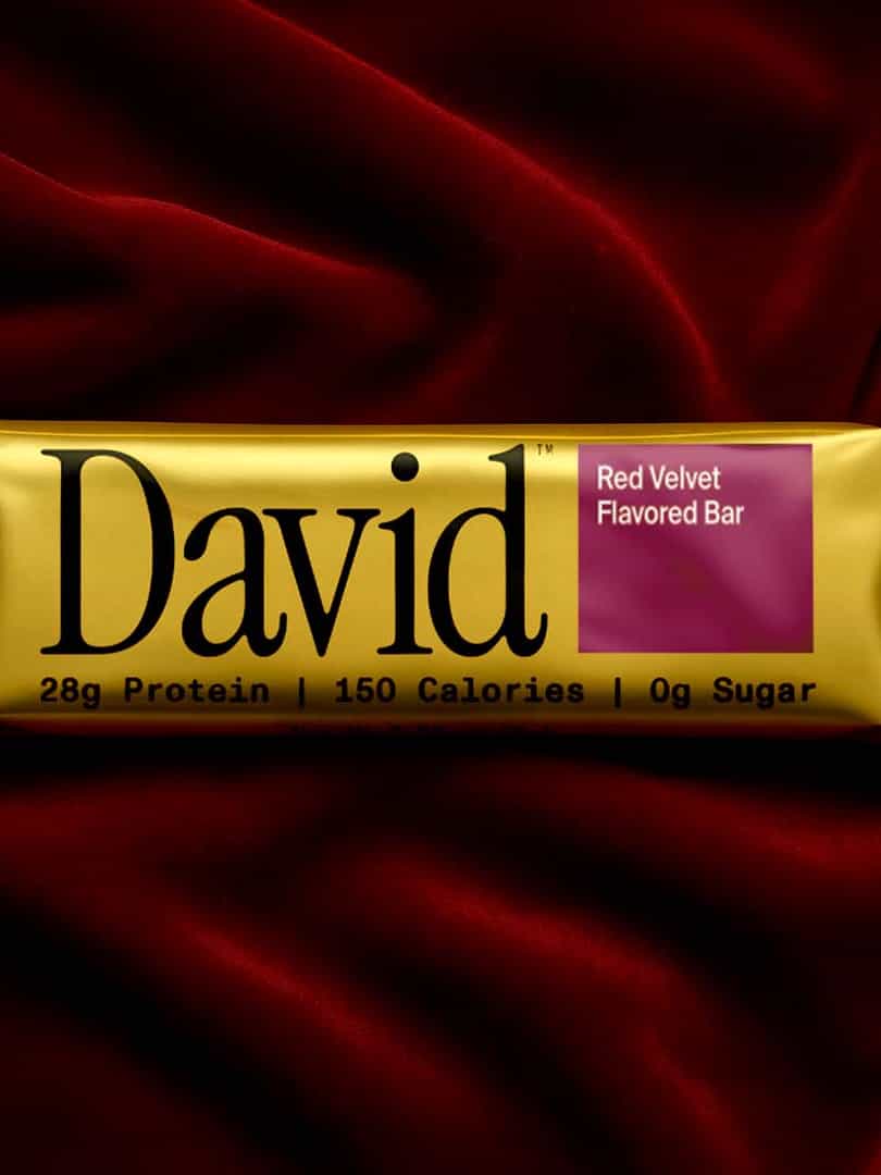 Red Velvet David Protein Bar