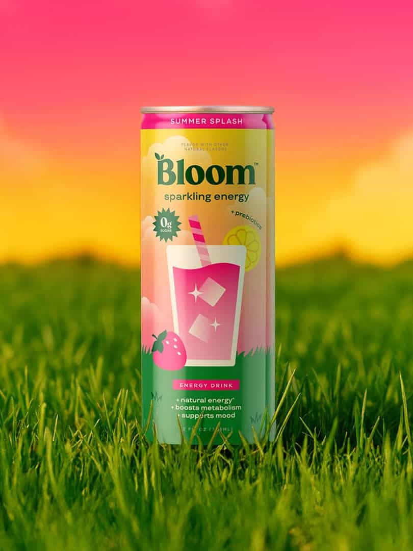 Summer Splash Bloom Sparkling Energy Drink
