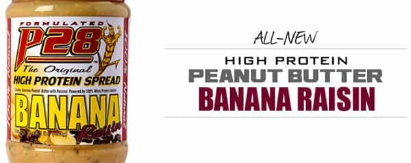 P28 High Protein Spreads new banana raisin