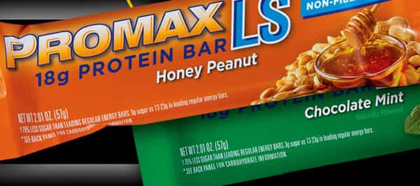 Promax introduce two new flavors for their Lower Sugar protein bars