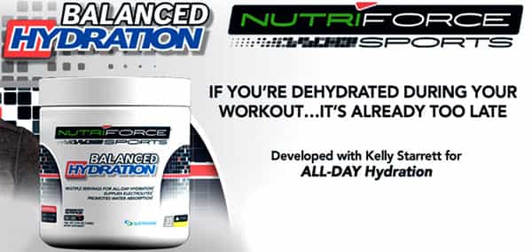 Nutriforce new Balanced Hydration launched at Muscle & Strength Nutriforce new Balanced Hydration launched at Muscle & Strength