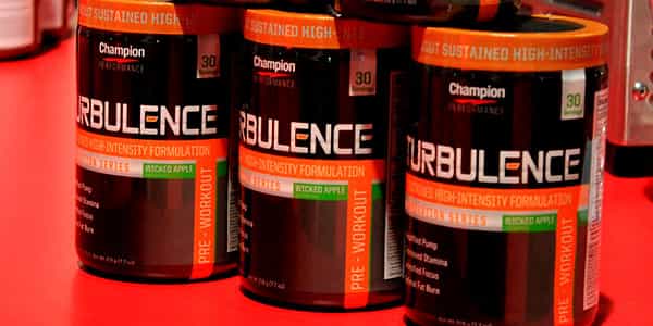 Full list of ingredients in Champion's new pre-workout Turbulence Full list of ingredients in Champion's new pre-workout Turbulence