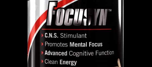 EST Nutrition unveil the facts panel of their dual AMP Focusyn formula