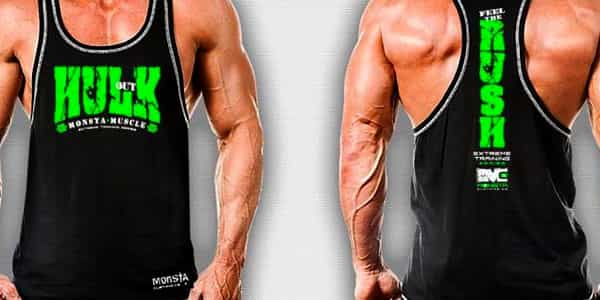 Monsta produce men's and women's tank variants of their Hulk Out tee Monsta produce men's and women's tank variants of their Hulk Out tee