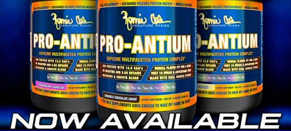 Ronnie Coleman reveals releases a second size for Pro-Antium Ronnie Coleman reveals releases a second size for Pro-Antium