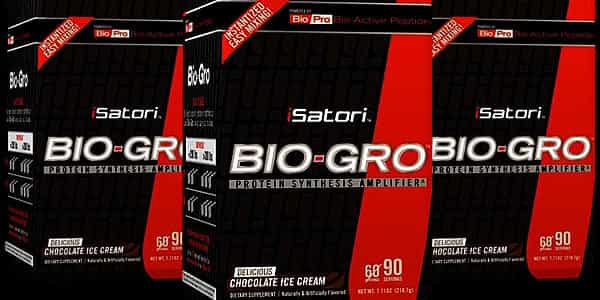 GNC get a 50% extra chocolate ice cream Bio-Gro to match their unflavored