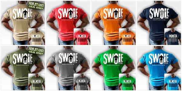 Swole, Scan For Growth tee less than $10 for Monsta Clothing clearance Swole, Scan For Growth tee less than $10 for Monsta Clothing clearance