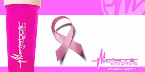 Metabolic Nutrition showing support for Breast Cancer Awareness Month with pink shaker Metabolic Nutrition showing support for Breast Cancer Awareness Month with pink shaker