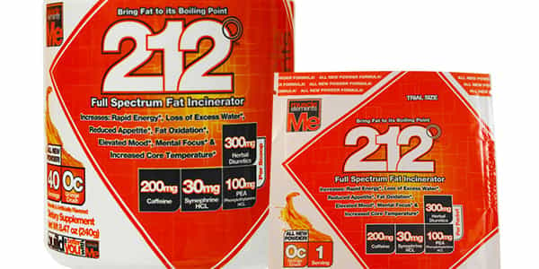 Single serving sachet sets now available for Muscle Element's flavored 212°
